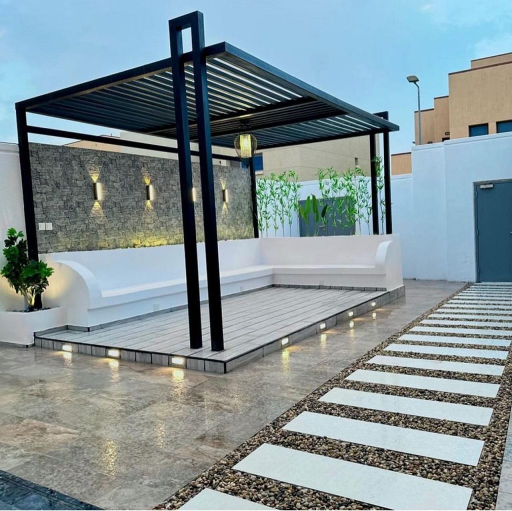 تنسيق حدائق حي الفلاح ابوظبي